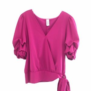 Super Cute Side Tie Top